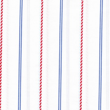 CM-40 (White with Red & Blue Stripes)